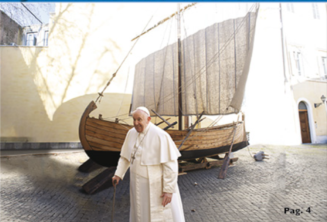 La Barca di Pietro approda nei Musei Vaticani.