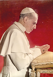 Anniversario della morte di Papa Pio XII