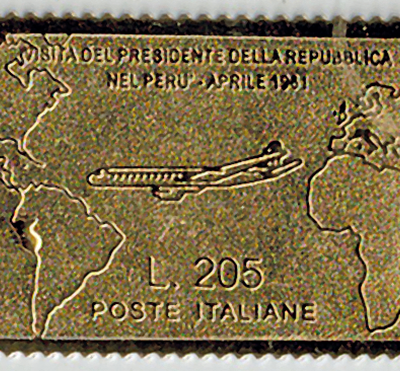 L’oro numismatico (Sterlina) e il filatelico di Poste Italiane (Lamina)